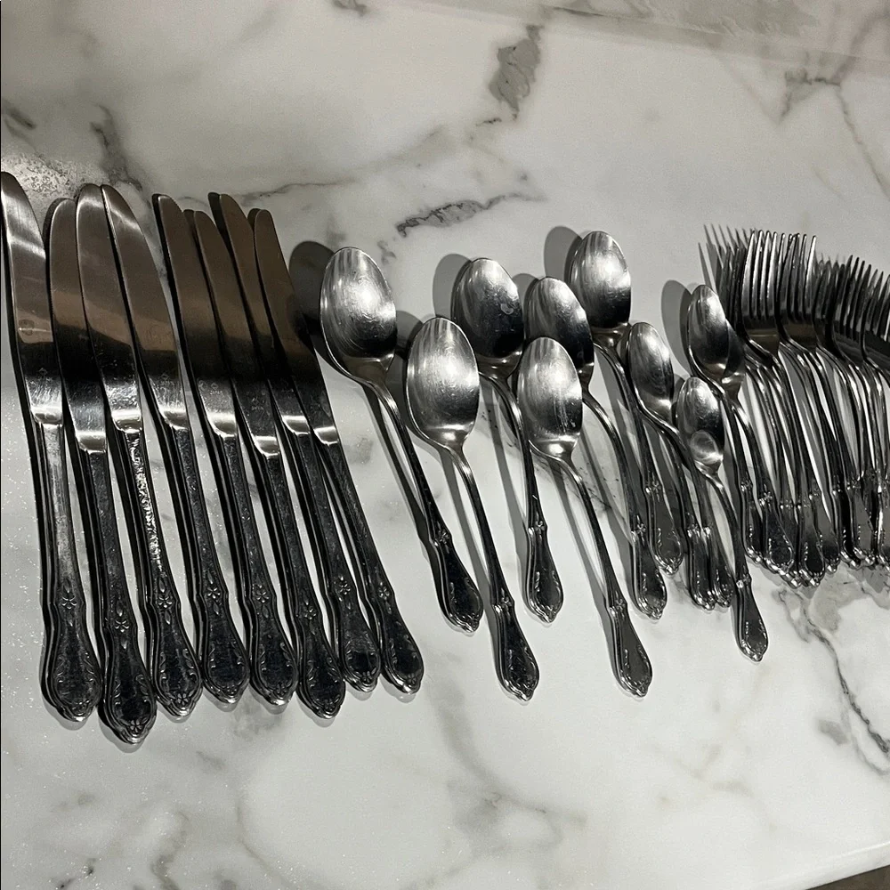 Cutlery set Northland stainless japan cutlery Elegant Silver‎ Cutlery Set